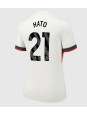 Ženski Nogometna dresi replika Chelsea Jorrel Hato #21 Gostujoči 2025-26 Kratek rokav